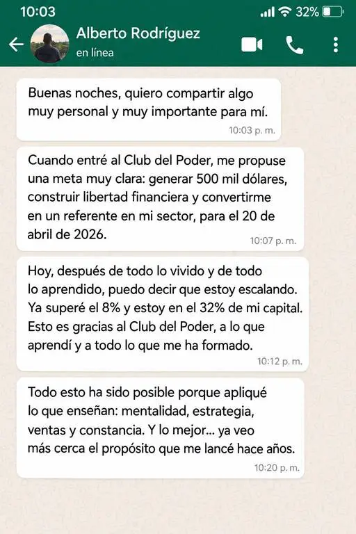Testimonio real de un estudiante de GPS Personal